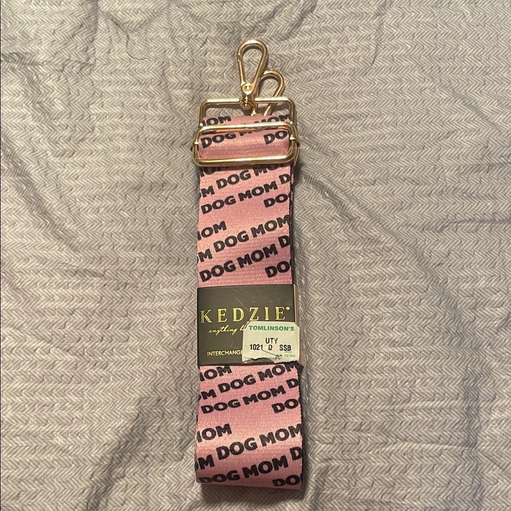 Kedzie Pink Dog Mom Strap